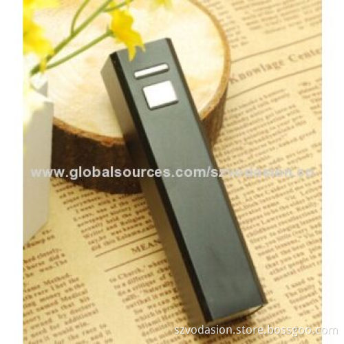 Best Price 2,200mAh Square Tube Wholesale Power Banks for Cellphones and PC